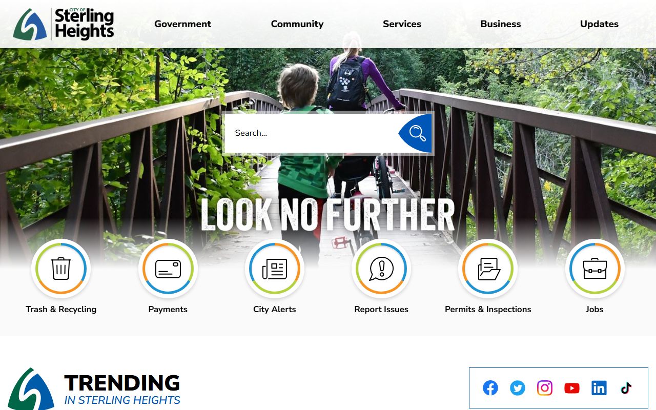 Sterling Heights official city website