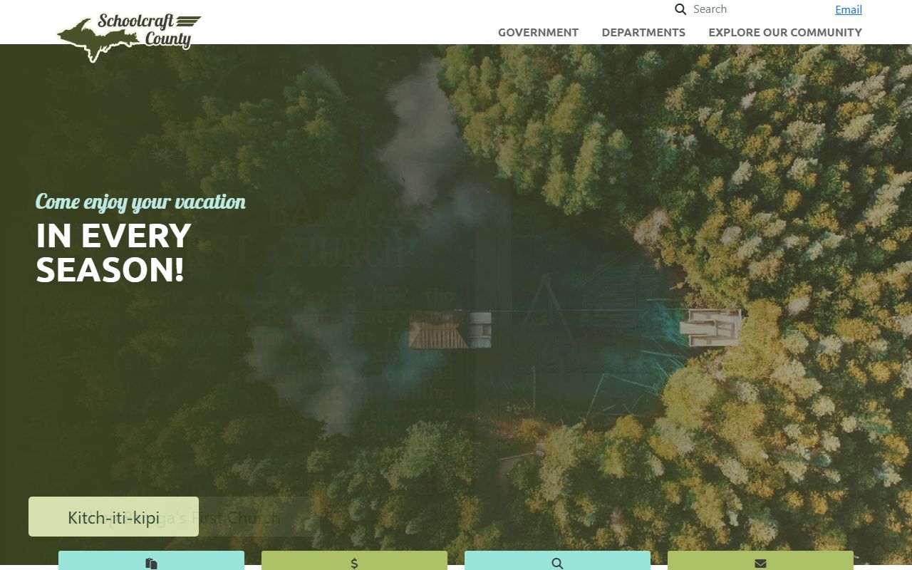 Schoolcraft County main website